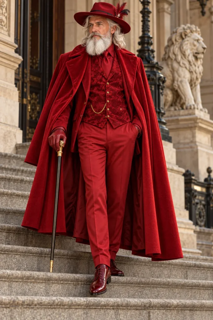 Red Cape Suit