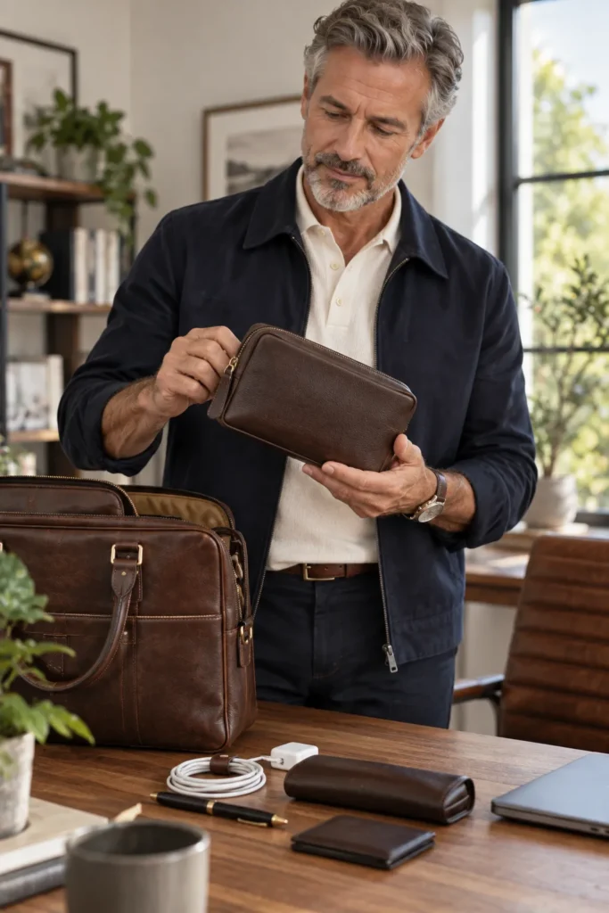 photograph featuring a mature man around 57 with short grey hair and a neatly trimmed beard