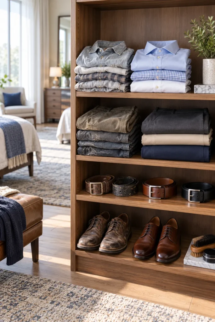 photo representing a men's wardrobe refresh for a man over 50