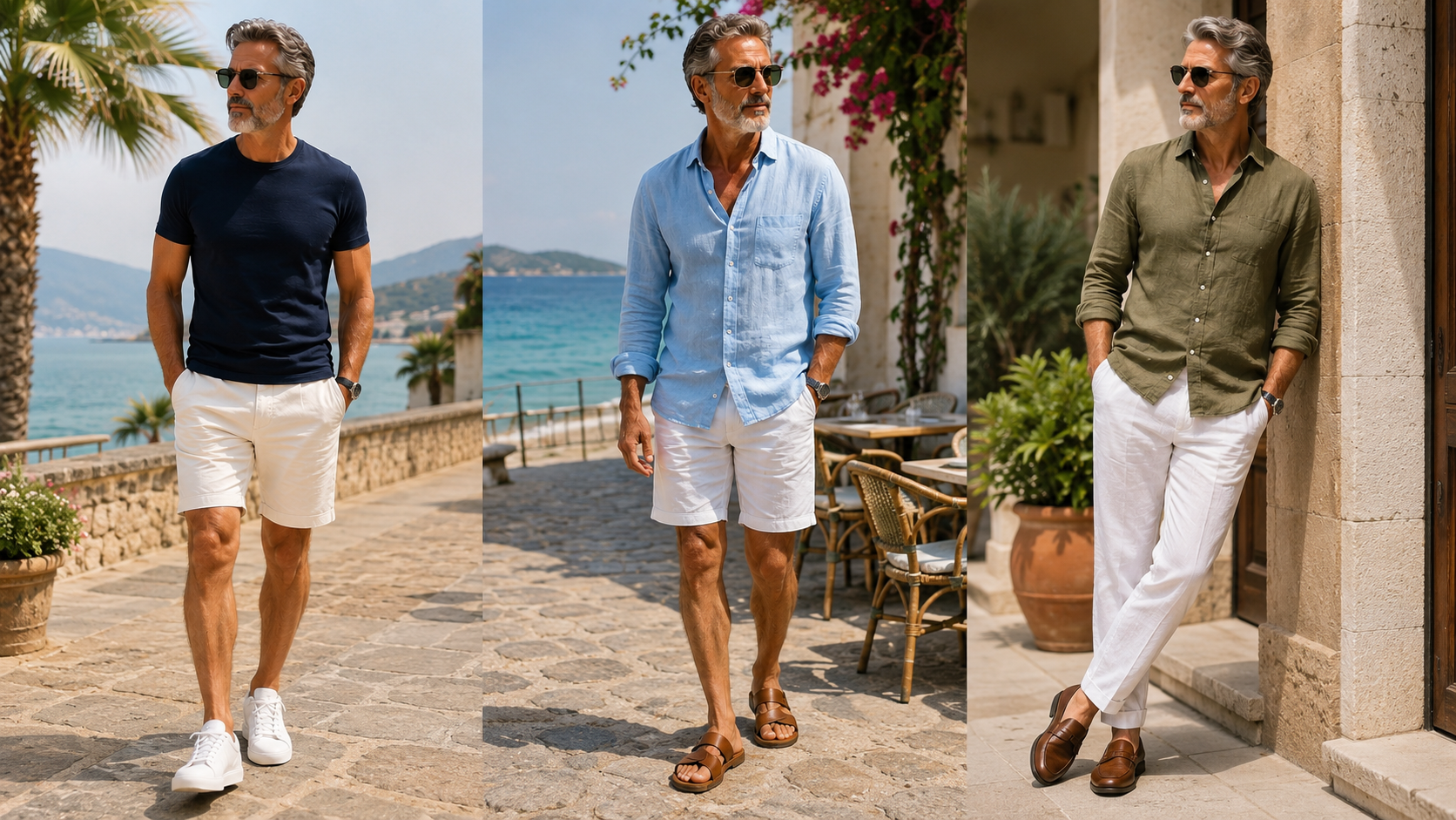 20 Men’s Summer Outfits Over 50 That Stay Cool and Look Put Together