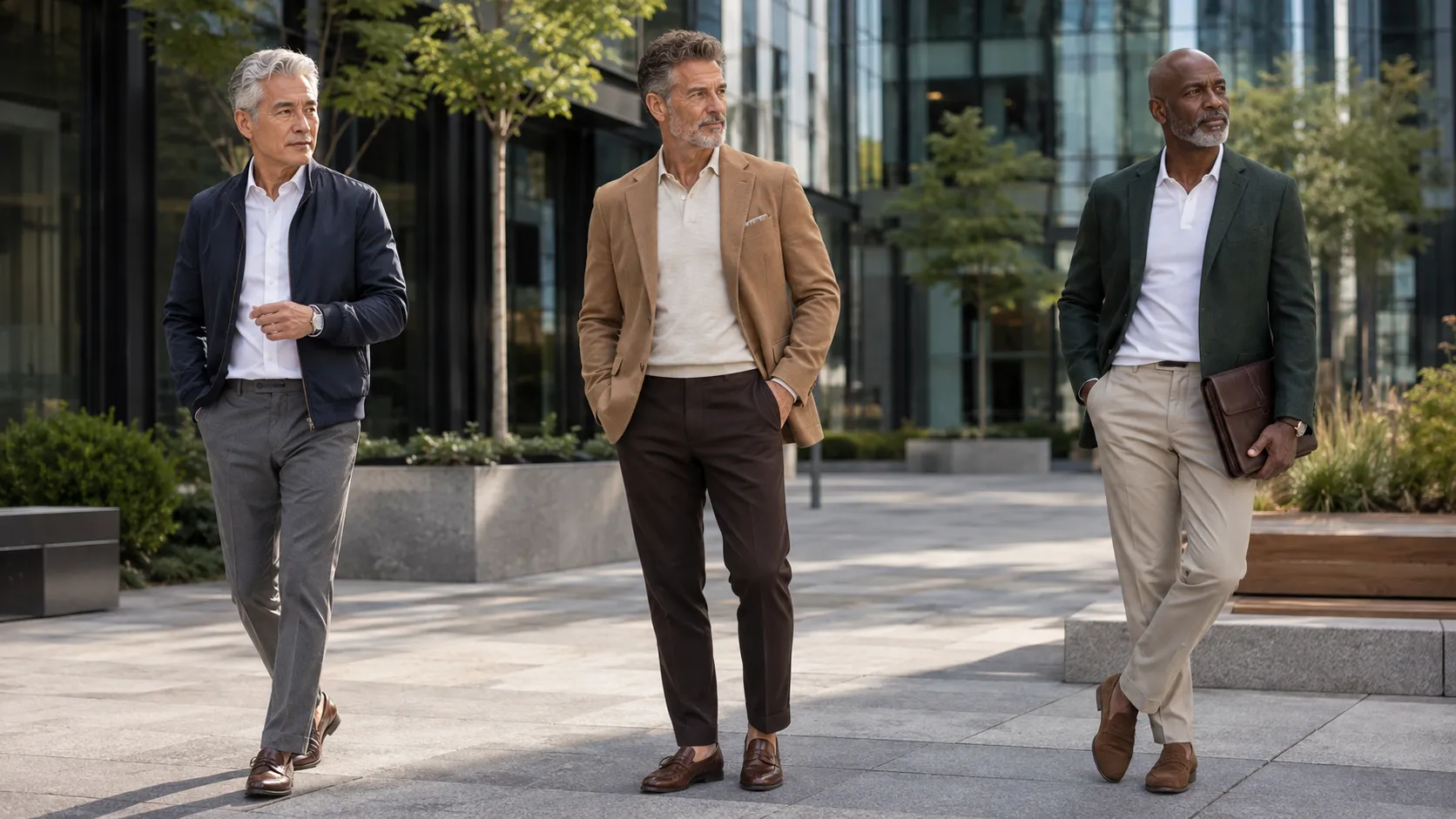 20 Men’s Work Outfits Over 50 That Look Sharp, Not Stuffy