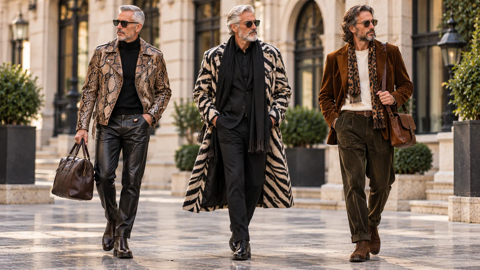 10 Animal-Inspired Outfits for Men Over 50 That Make a Bold Fashion Statement