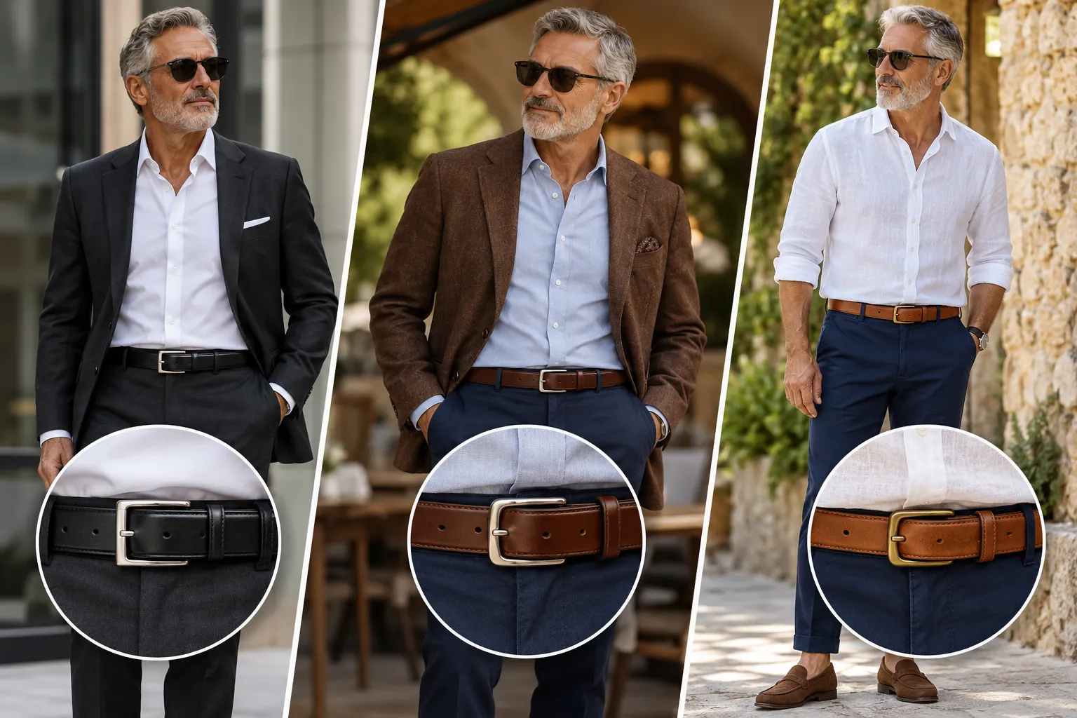 13 Best Belts for Men Over 50 to Finish Every Outfit