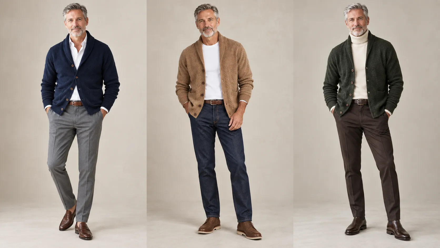13 Best Cardigans for Men Over 50 for Effortless Layering