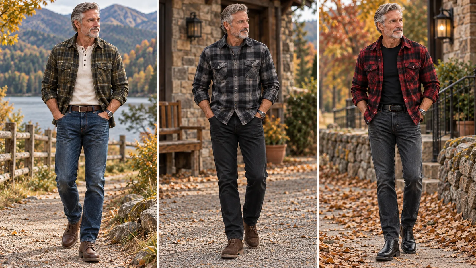 12 Best Flannel Shirts for Men Over 50 for Rugged Fall Style