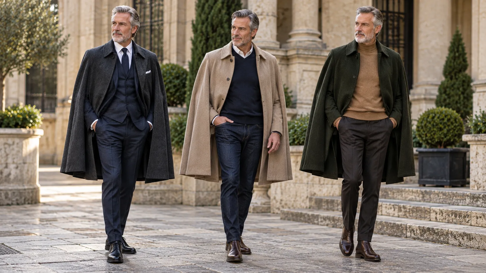 12 Cape Outfits for Men Over 50 That Look Bold and Sophisticated