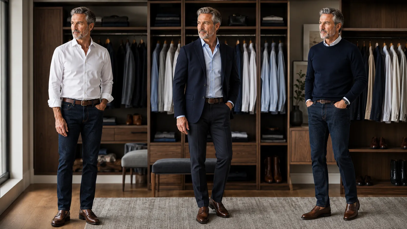 10 Ways to Build a Men’s Wardrobe Over 50 From Scratch
