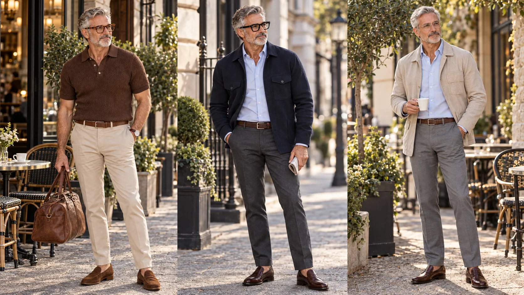 15 Men’s Outfits Over 50 Who Wear Glasses: Styling Around Your Frames