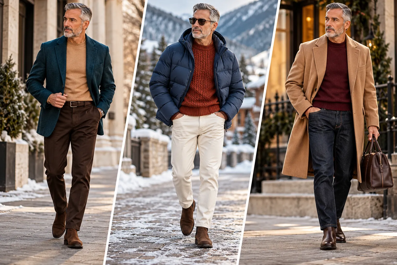 13 Mens Outfits Over 50 for Cold Climates That Never Sacrifice Style