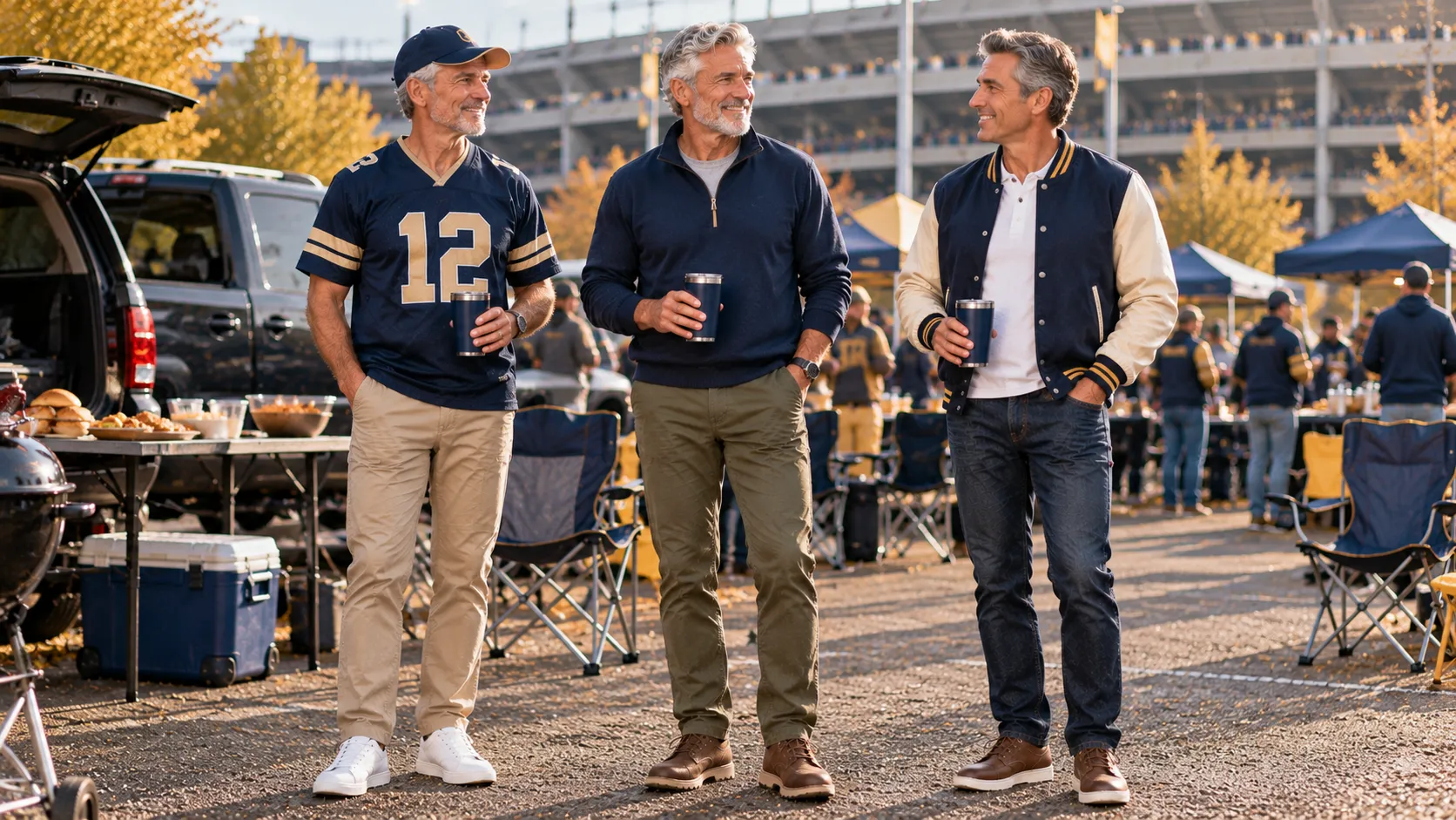 13 Men’s Tailgating Outfits Over 50 That Still Show Team Spirit