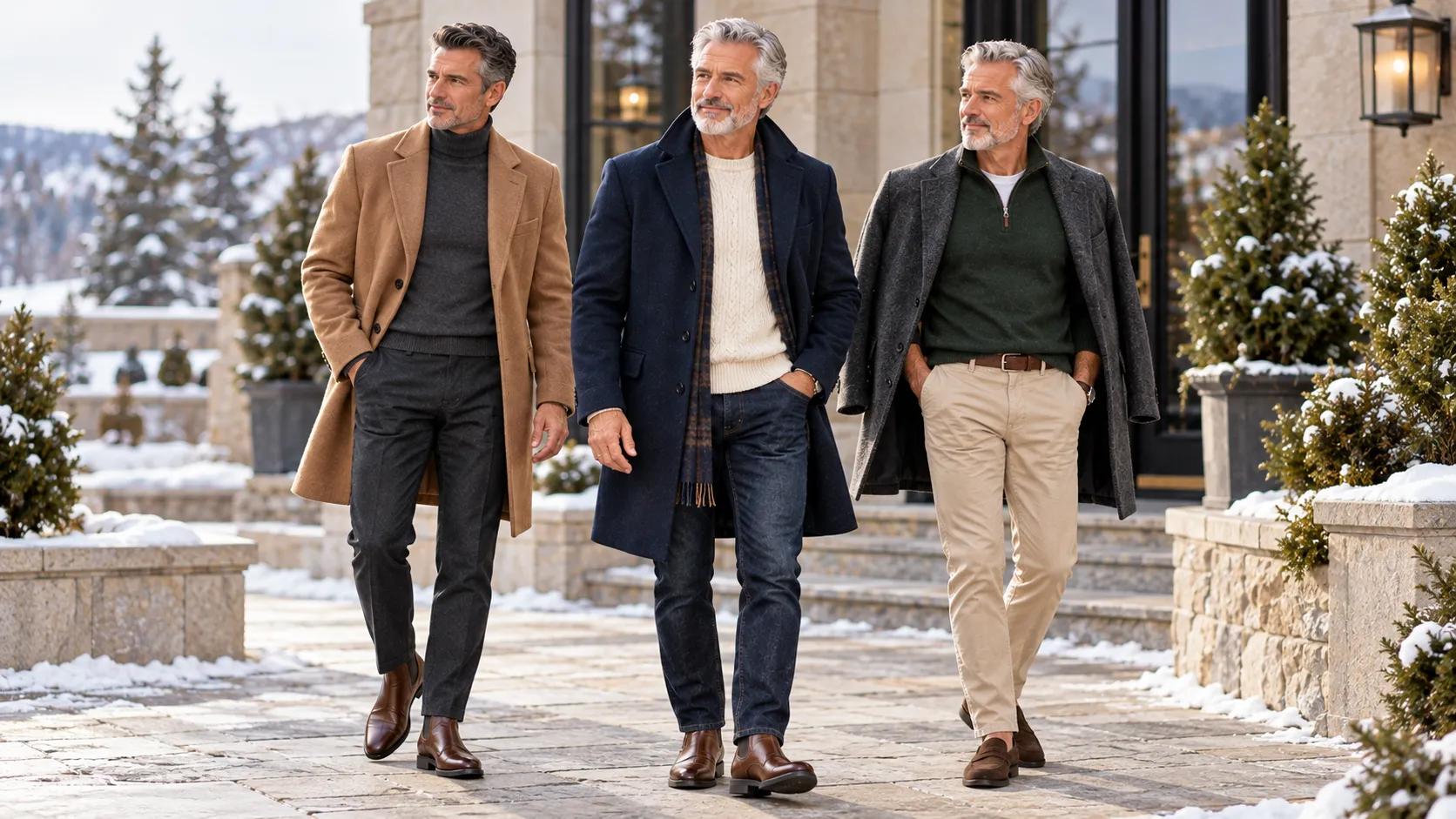 Men's Winter Outfits Over 50