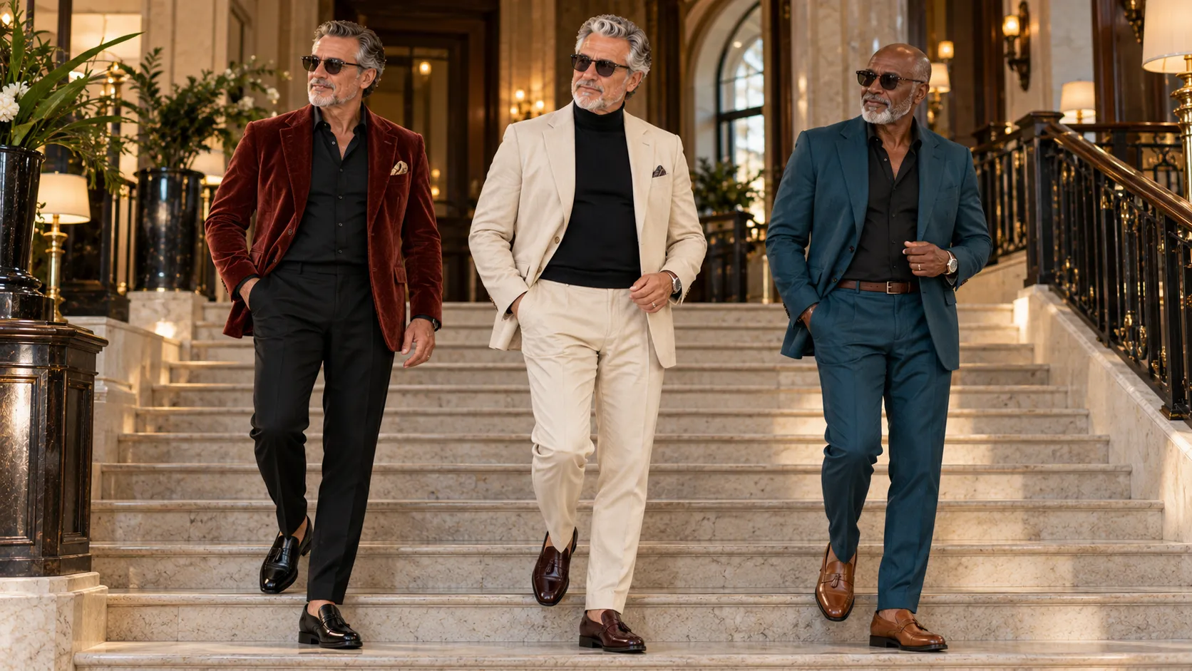 12 Outfits for Men Over 50 With a Belly That Actually Flatter, Not Hide