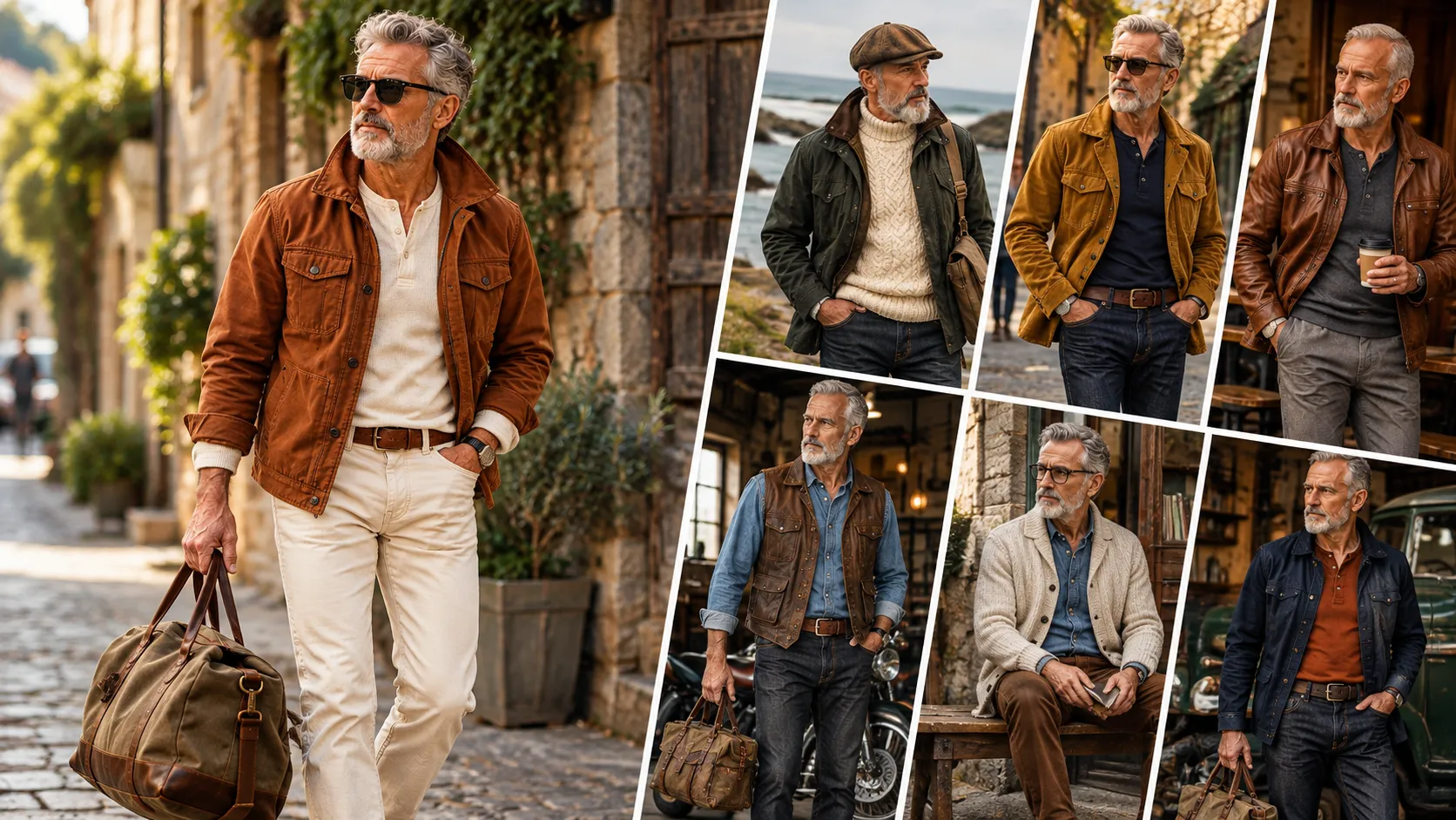 15 Rugged Casual Outfits Men Over 50 Can Wear Every Day