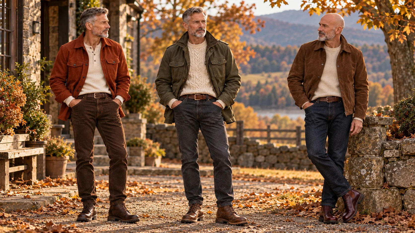 14 Rugged Fall Outfits for Men Over 50 That Look Lived-In, Not Sloppy