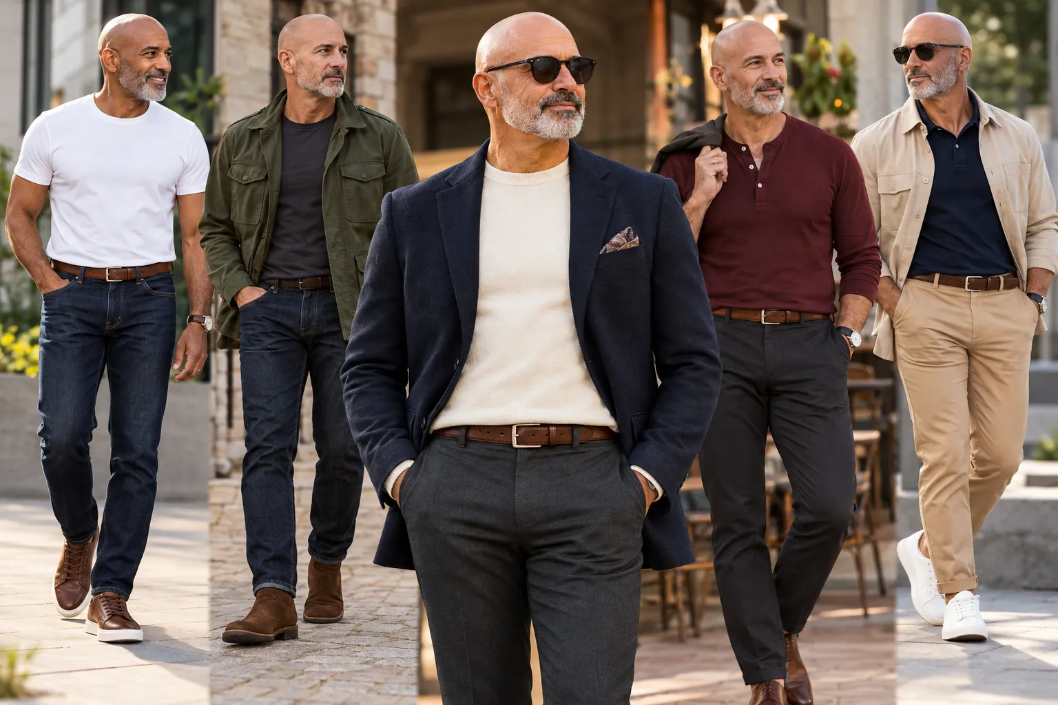 Stylish Outfits for Bald Men Over 50: A Complete Guide