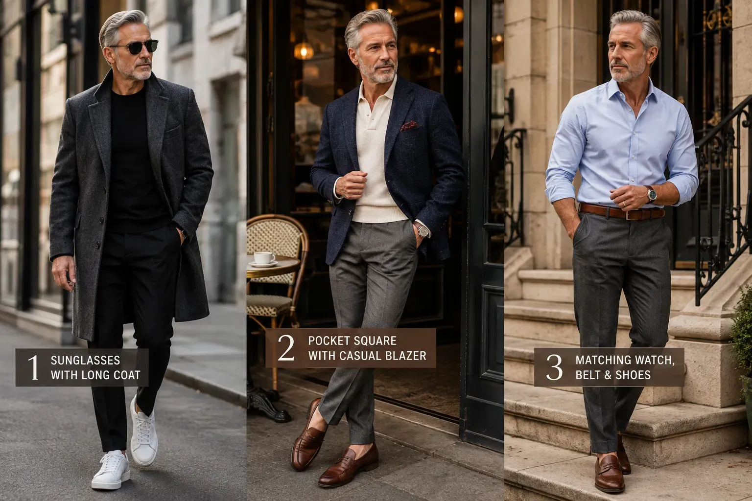 13 Ways to Accessorize Men’s Outfits Over 50 Without Overdoing It