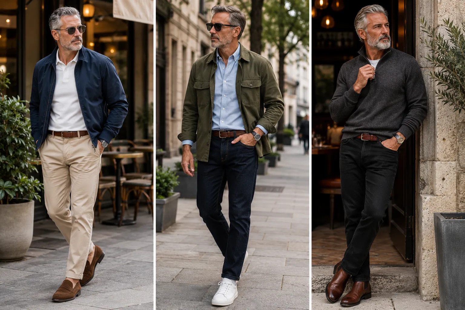 15 Casual Outfits for Men Over 50 That Look Put-Together, Not Sloppy