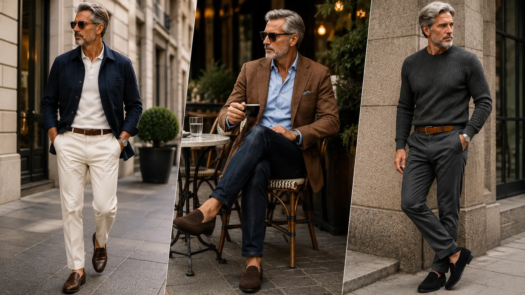 17 Modern Trendy Outfits for Men Over 50 That Feel Fresh, Not Try-Hard