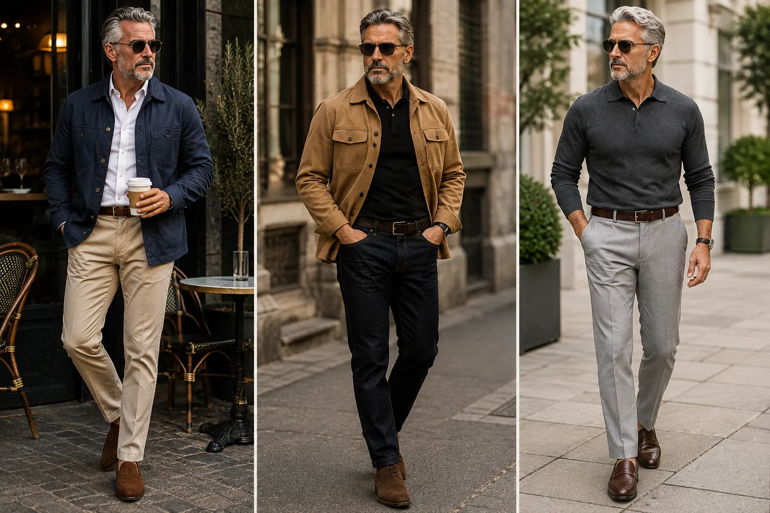 17 Smart Casual Men’s Outfits Over 50 for Every Day of the Week